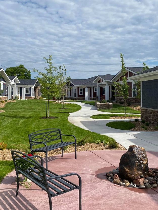 Resident at Maggie’s Place dementia care in Overland Park, KS